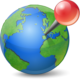 Earth location icon
