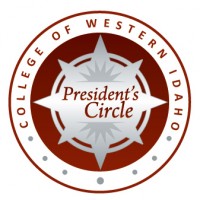 College of Western Idaho President's Circle Emblem
