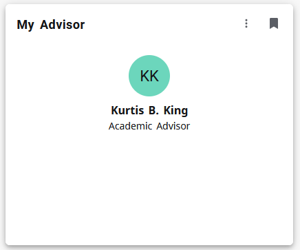 My Advisor Tile