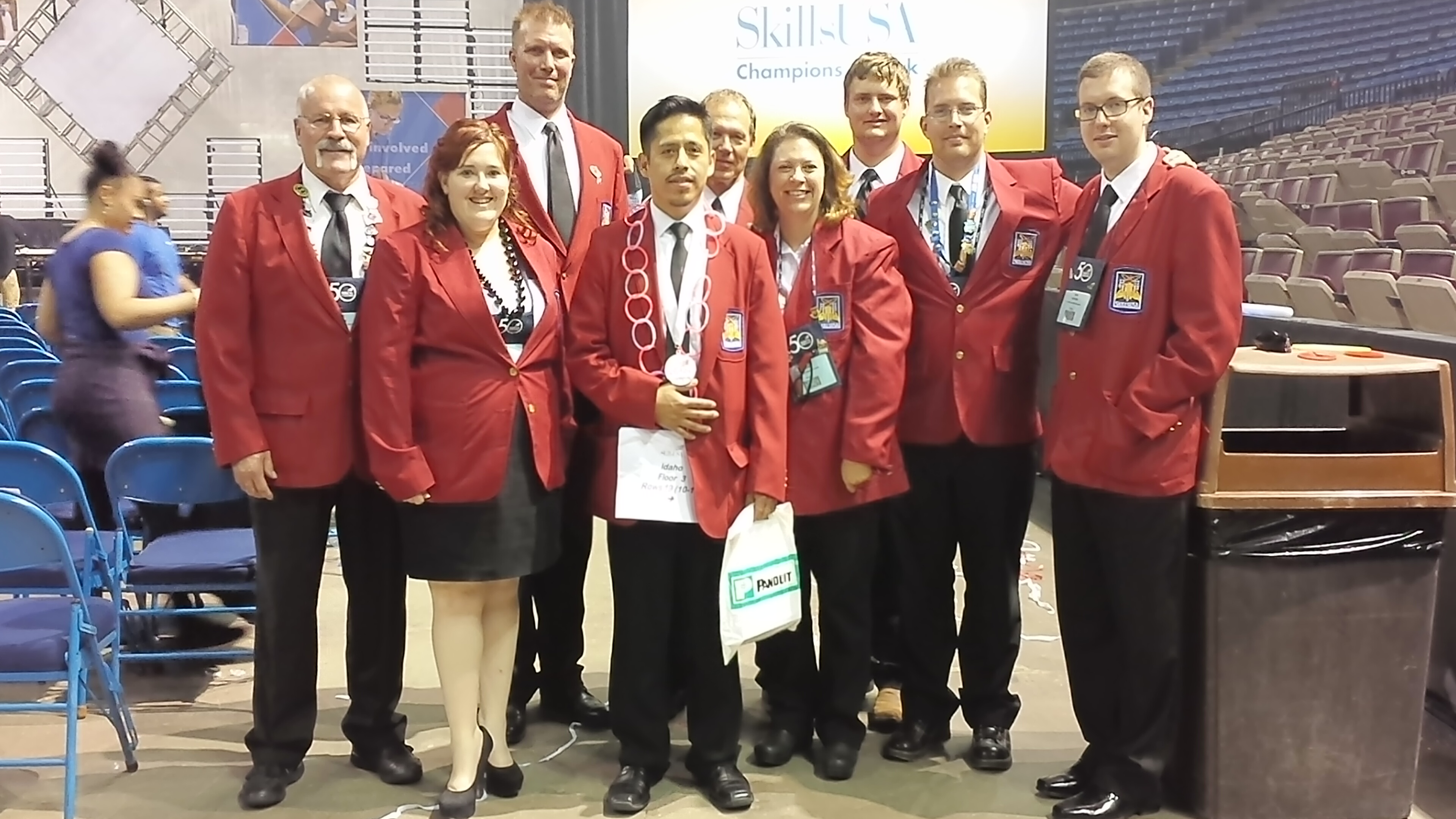 CWI sent seven students and two advisors to the national SkillsUSA conference.