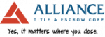 Alliance title and escrow corp logo