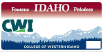 CWI license plate design