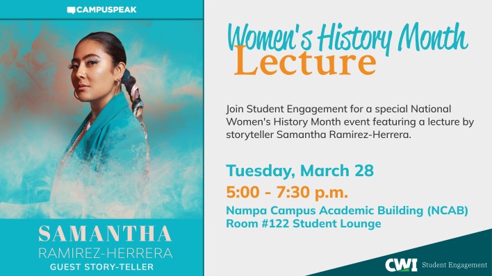 Women's History Month  Lecture