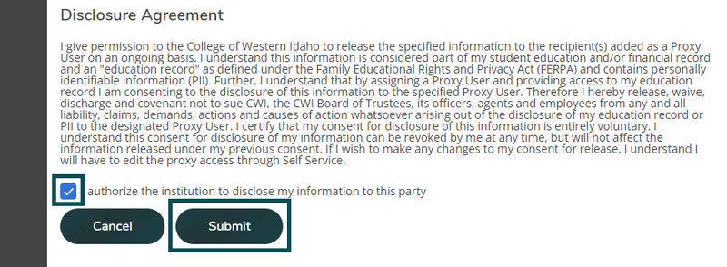 Disclosure statement that needs authorized