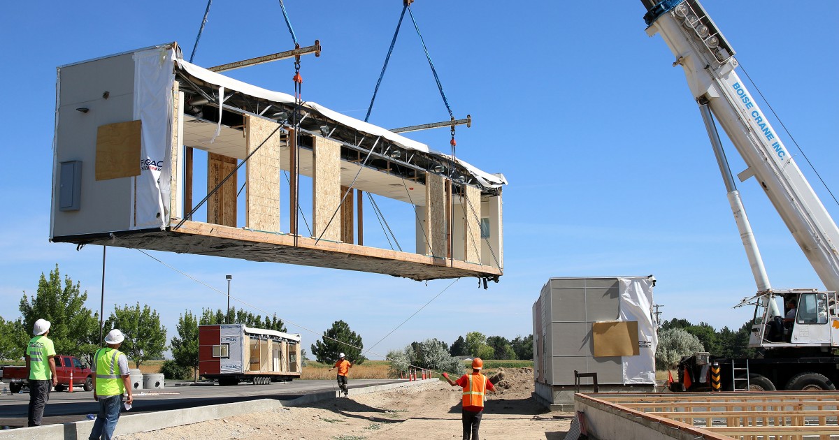 New Buildings Arrive at Nampa Campus CWI