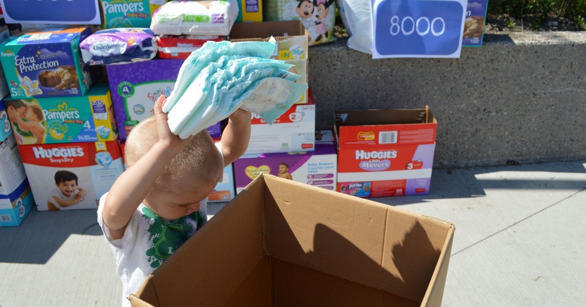 Diaper Donation Drive CWI