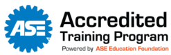 ASE Accredited Training Program logo