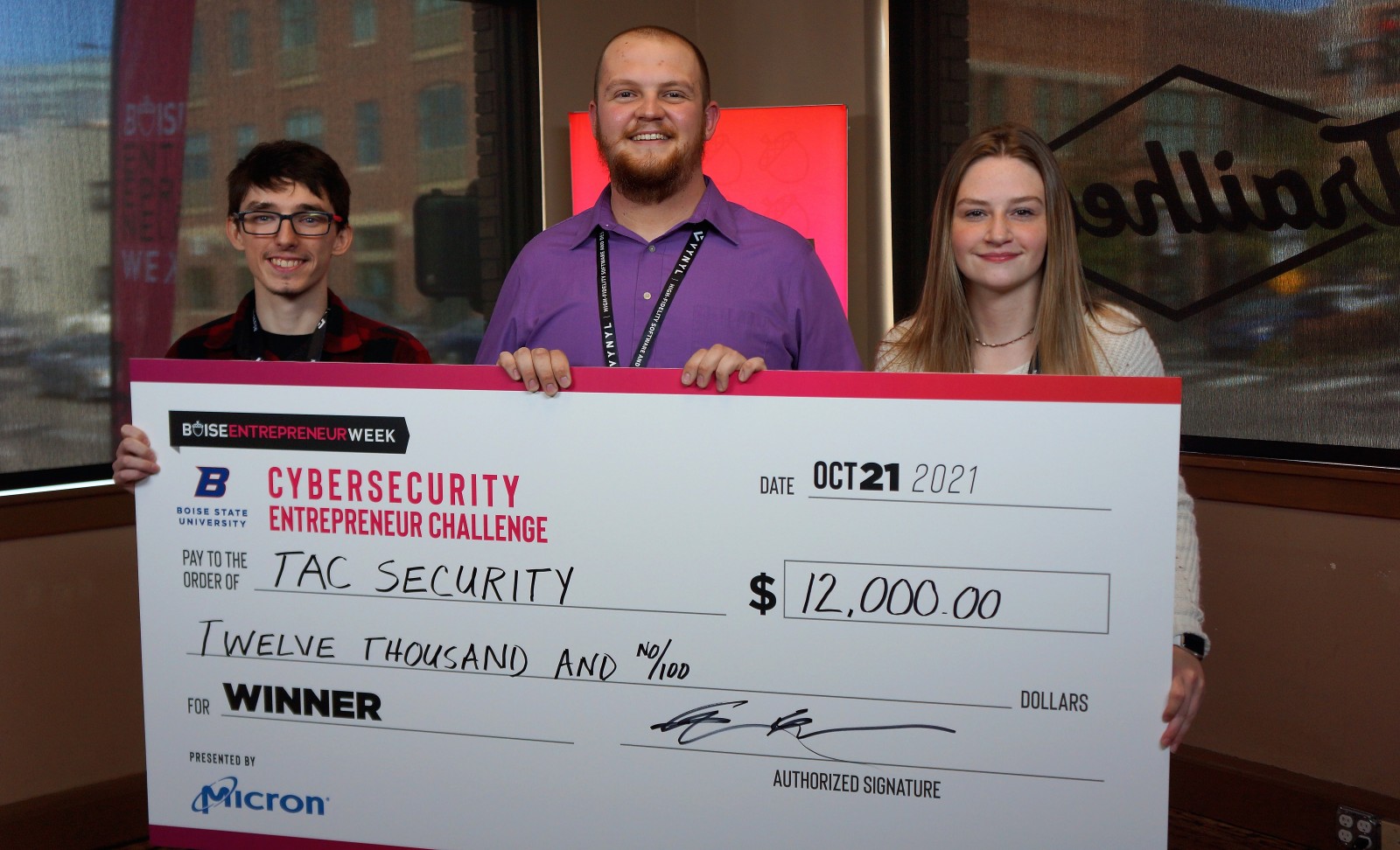College of Western Idaho Cybersecurity students win competition.