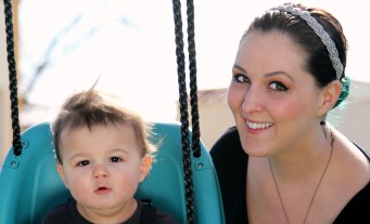 CWI Student Christina Northrop and her son, Milo.