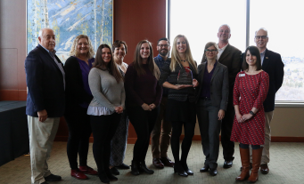 CWI Library Staff awarded Excellence in Academic Libraries Award. 