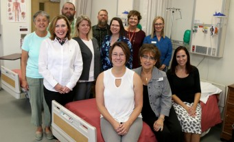 Faculty and students from the CWI Nursing program