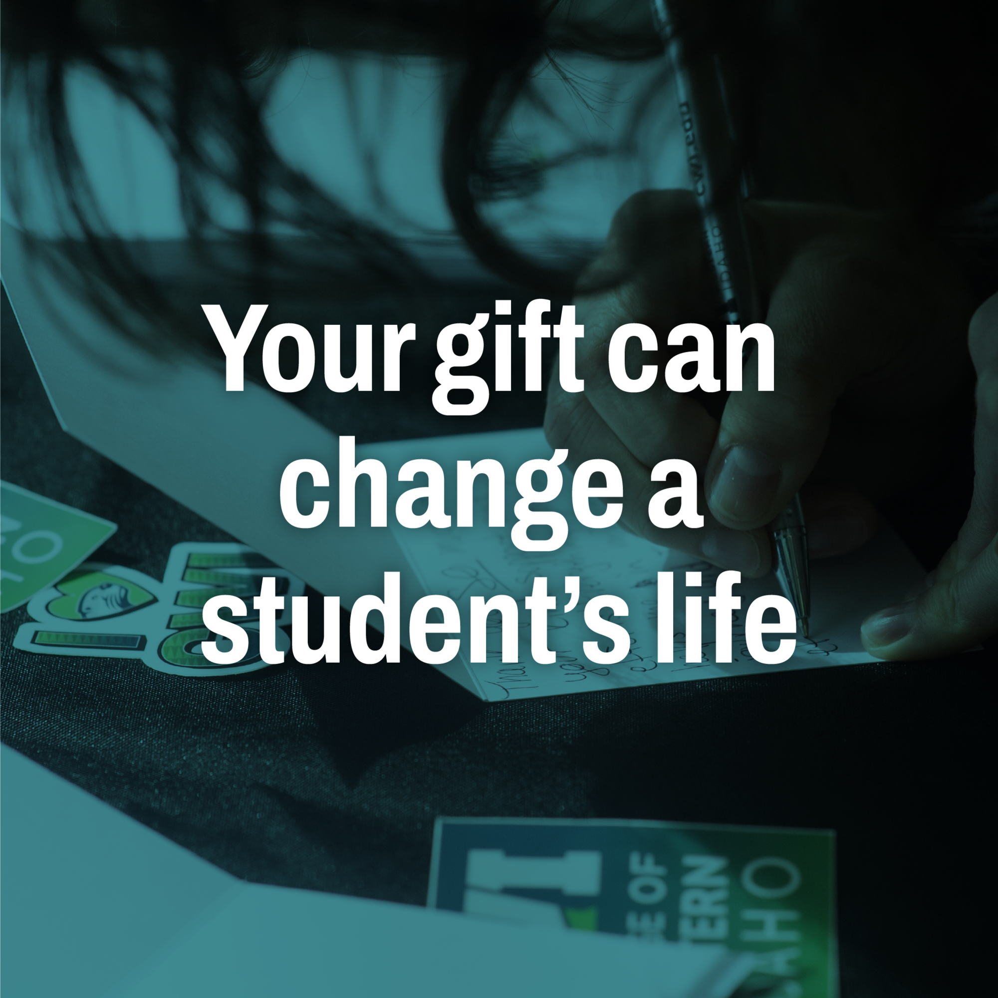 Your gift can change a student's life