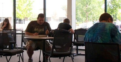 Students in classroom