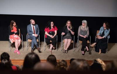Panel presentation at the film’s premiere in New York City, May 2018.