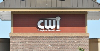 Front of CWI building