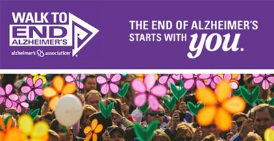 Walk to end Alzheimer's logo