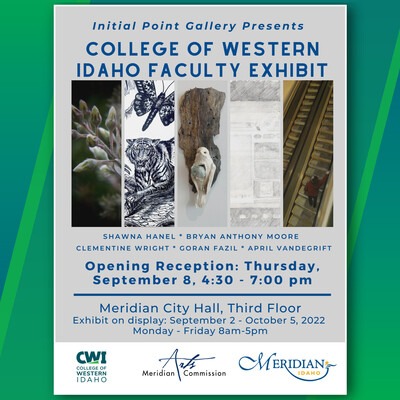 Initial Point Gallery Presents College of Western Idaho Faculty Exhibit