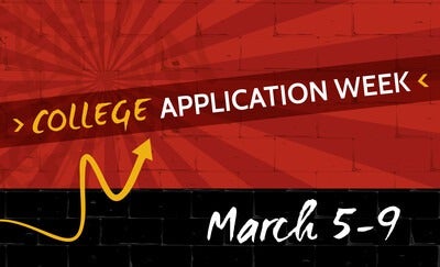 CWI College Application Week is March 5-9