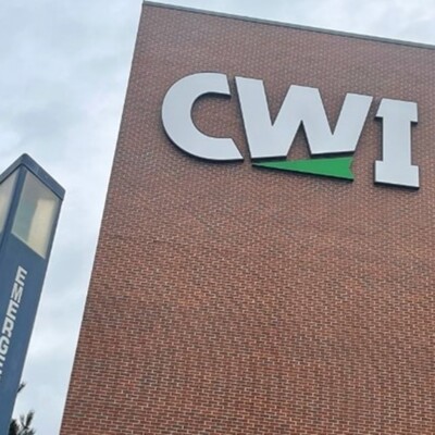 Outside shot of CWI building