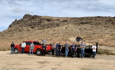 Powersports students on BLM land in Kuna