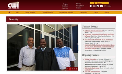 CWI's Diversity webpage