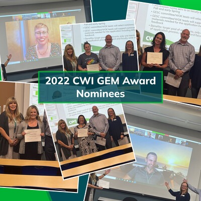 2022 Gem Award Nominees