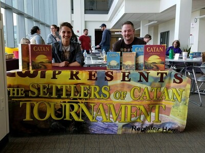 Join the Entrepreneurship Club for their ninth Settlers of Catan Tournament April 21.