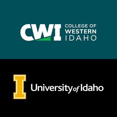 College of Western Idaho logo, University of Idaho logo