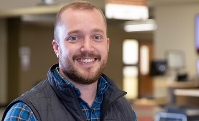 Matthew Lemons, College of Western Idaho's Staff of the Month for November 2019