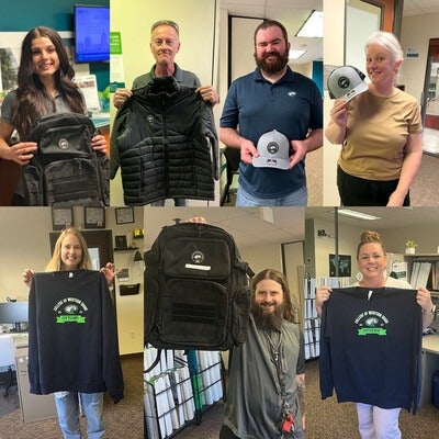 A photo collage of contest winners