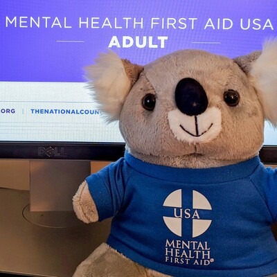 College of Western Idaho Mental Health First Aid Stuffed Koala Bear