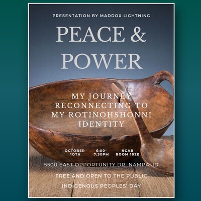 Peace and Power: My Journey Reconnecting to my Rotinoshonni Identity