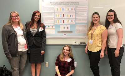 Student research, presented at the Idaho Psychological Association Conference, awarded first place.