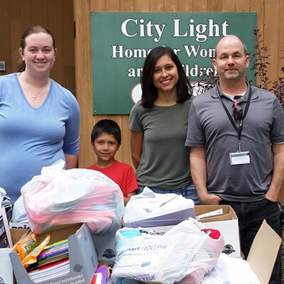 School supply drive benefits families in the Treasure Valley, donating nearly 300 items.