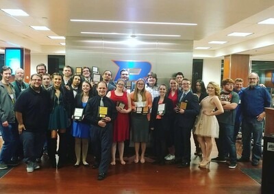 CWI Speech and Debate team group photo