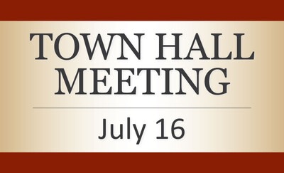 Town Hall Meeting - July 16