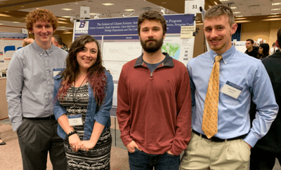 Students presenting at Undergraduate Research Conference at Boise State University