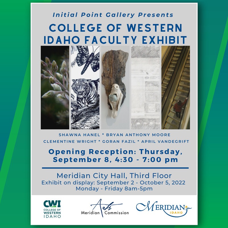 Initial Point Gallery Presents College of Western Idaho Faculty Exhibit