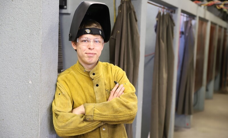 Idaho Job Corps welding student, Ben Still 