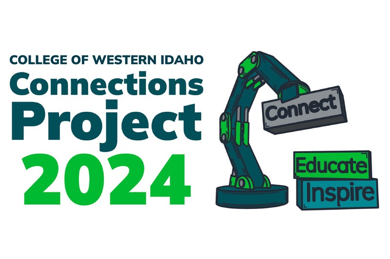 A graphic for the College of Western Idaho Connections Project is shown.