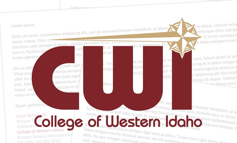 CWI logo over email text