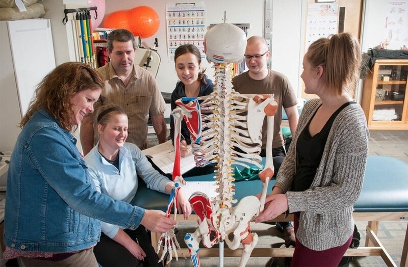 CWI students being taught in a classroom 