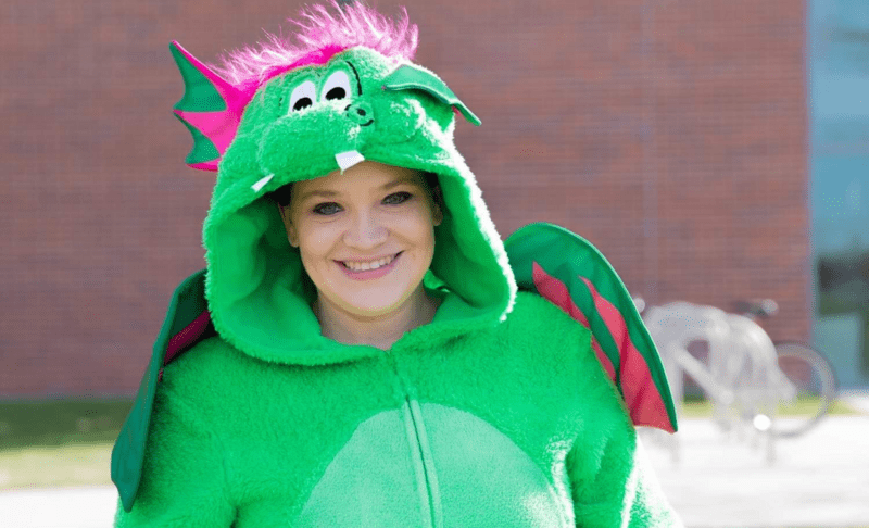 Kayla Adams, winner of Best Overall Costume 