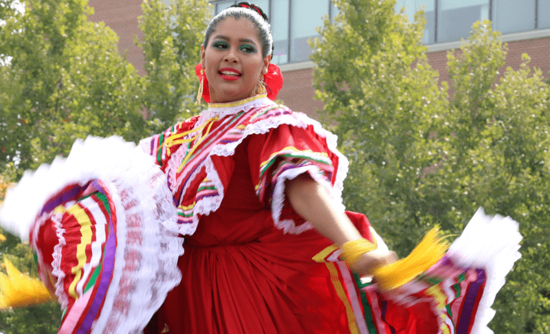 Hispanic dancer