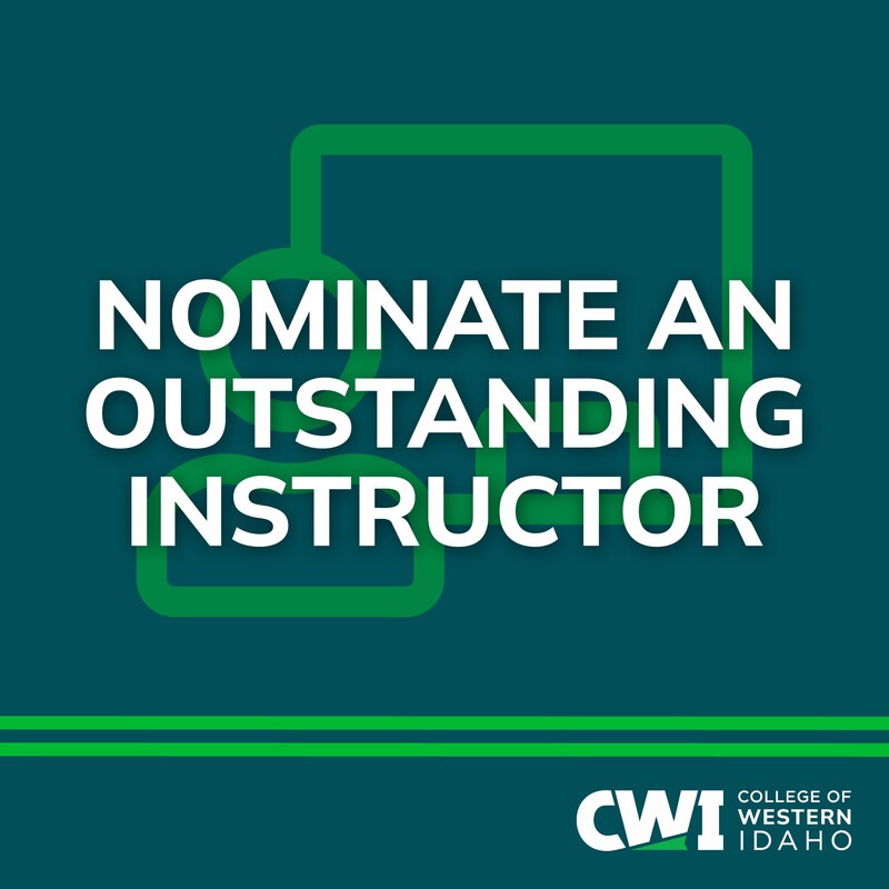 Nominate an Outstanding Instructor