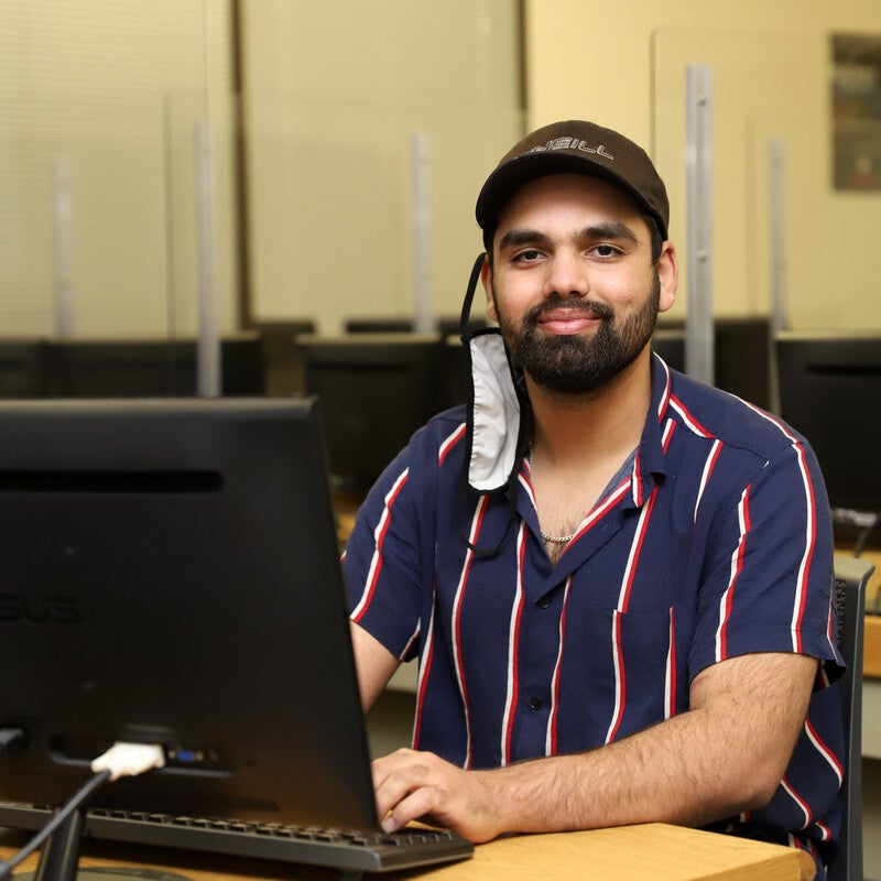 CWI's Student Achievement Award Recipient, Sahib Saleh