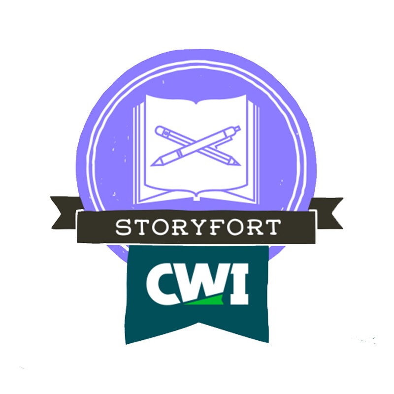 Storyfort and CWI logo