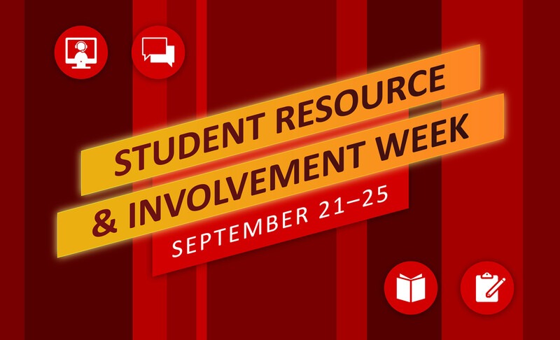 Student Resource & Involvement Week Sept. 21-25