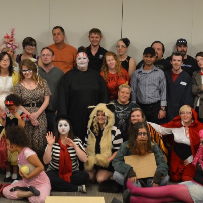 UROC Halloween group in their costumes.