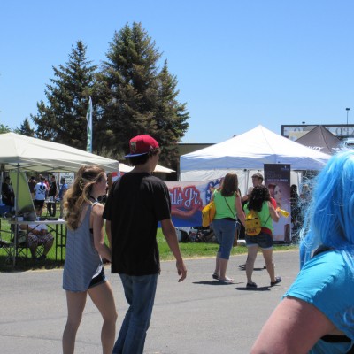 Street Teams at the Boise Music Festival